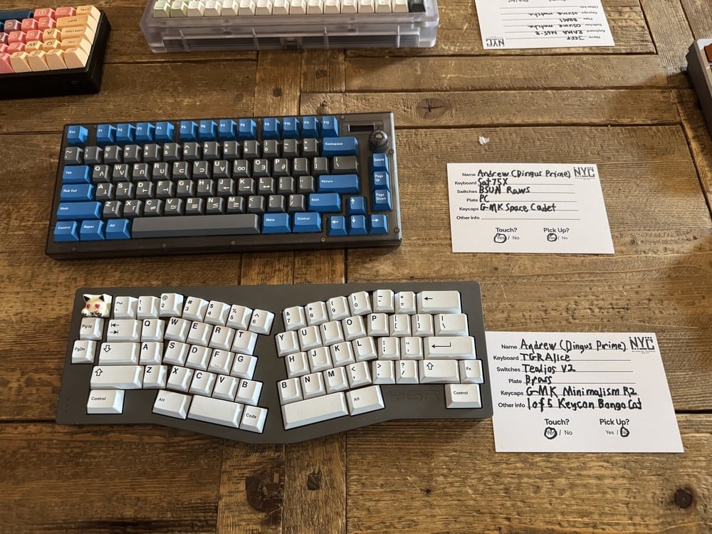 Image of a keyboard meetup